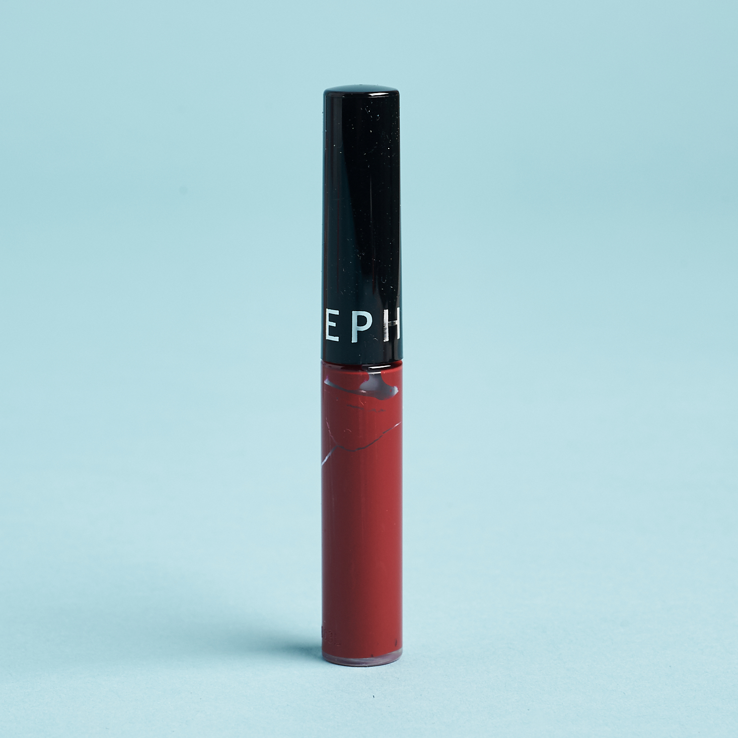 SEPHORA COLLECTION Cream Lip Stain Liquid Lipstick in 96 Red Velvet