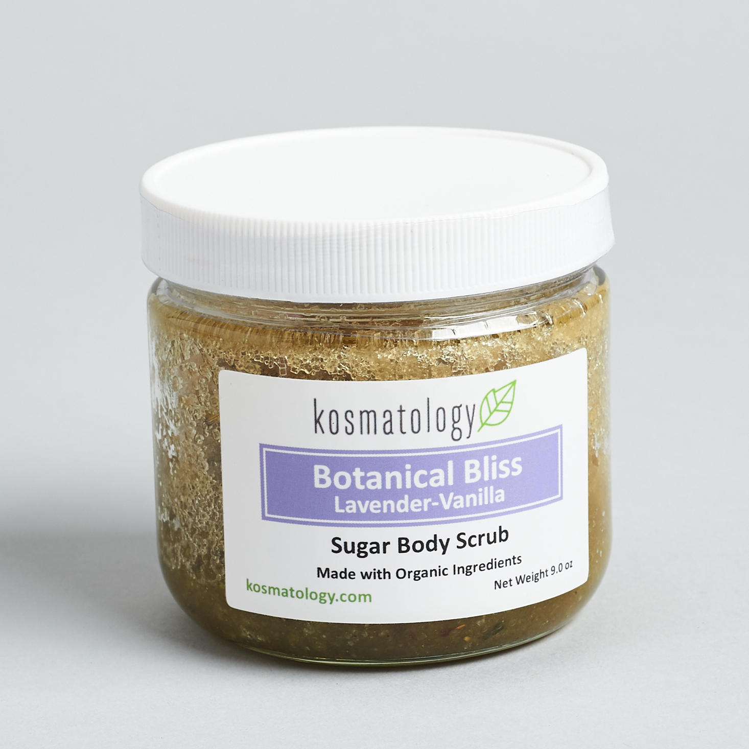 Kosmatology Botanical Bliss Lavender Vanilla Sugar Body Scrub