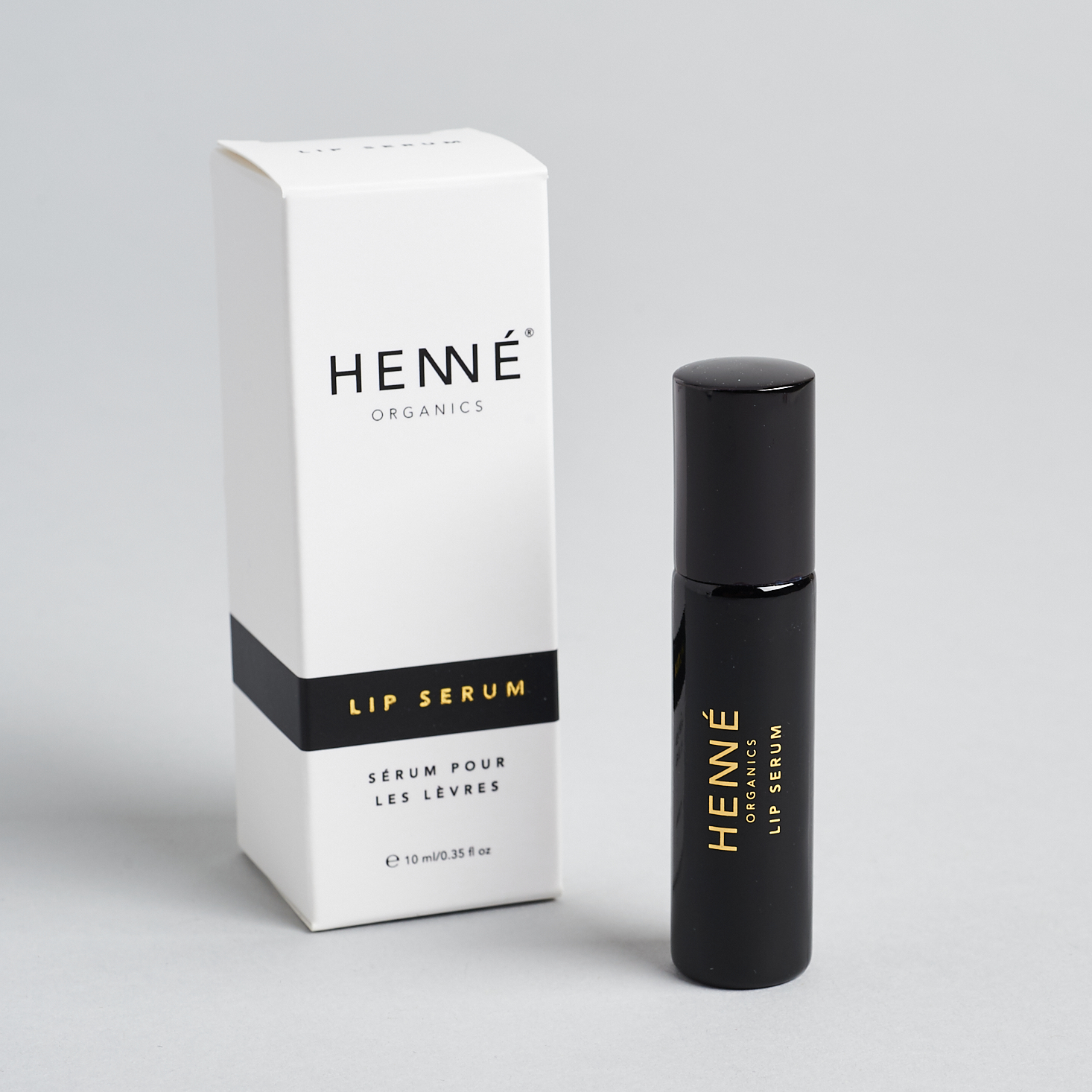 Henne Organics Lip Serum with box