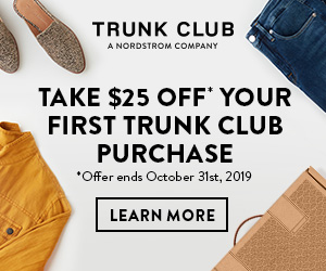 Trunk Club Deal – $25 Off Your First Purchase!