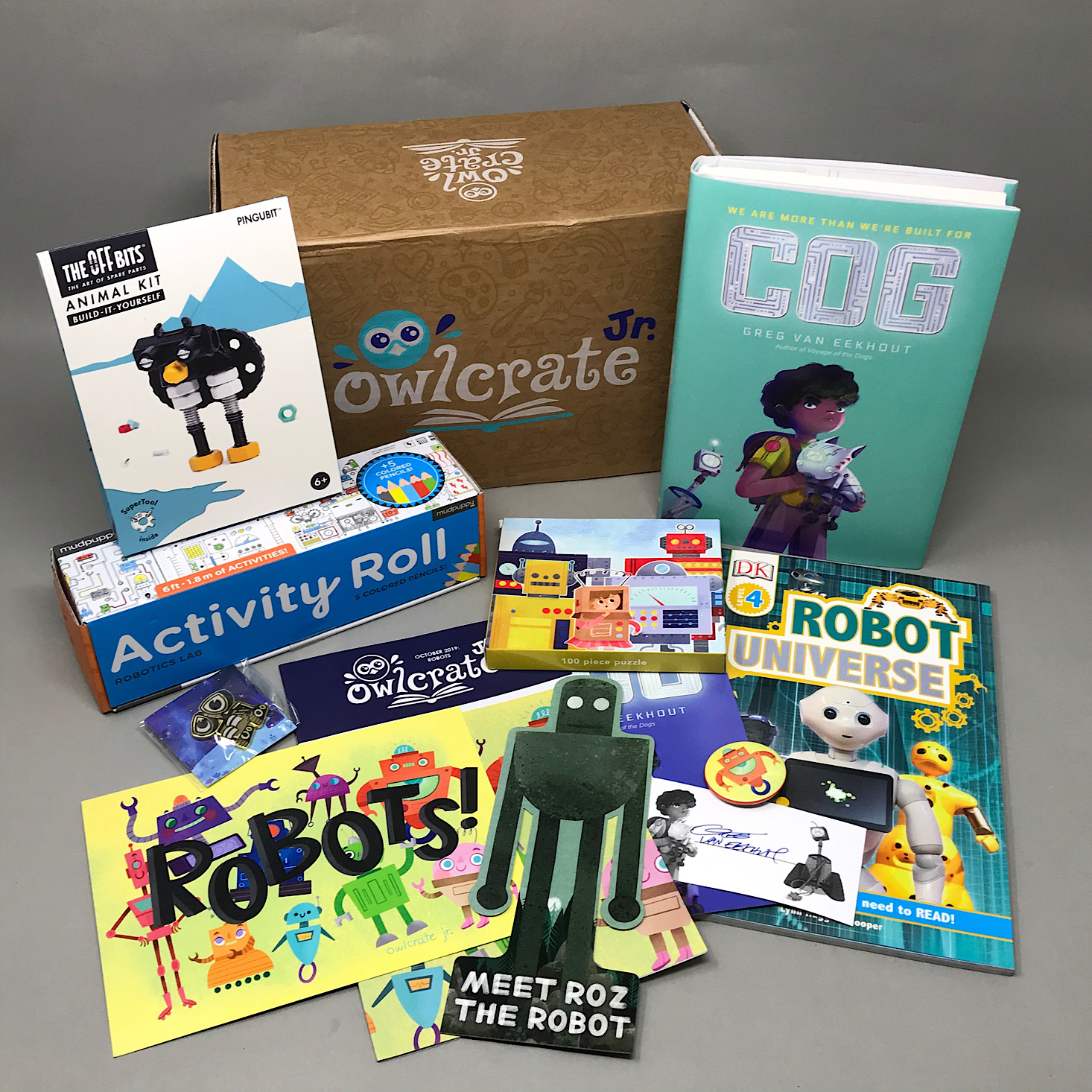 OwlCrate Jr Book Box Review + Coupon – October 2019