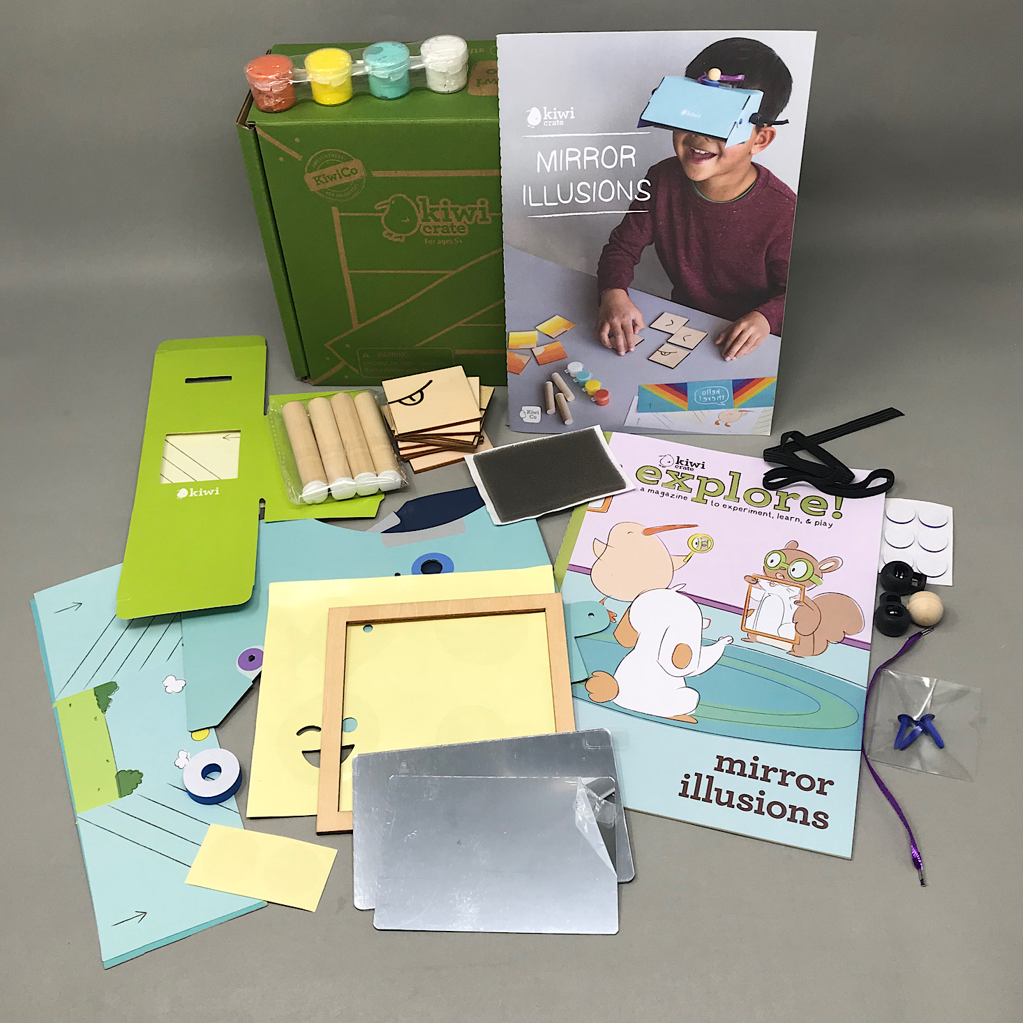 KiwiCo Kiwi Crate Review + Coupon – Mirror Illusions