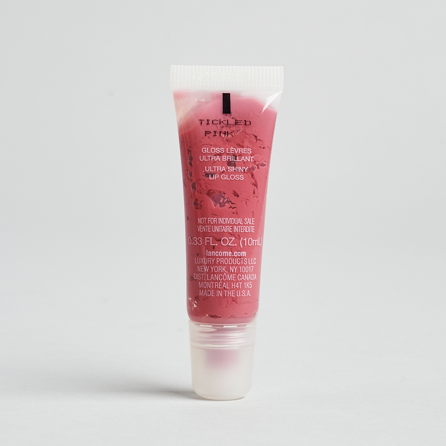 back of Lancôme Juicy Tubes Ultra Shiny Lip Gloss