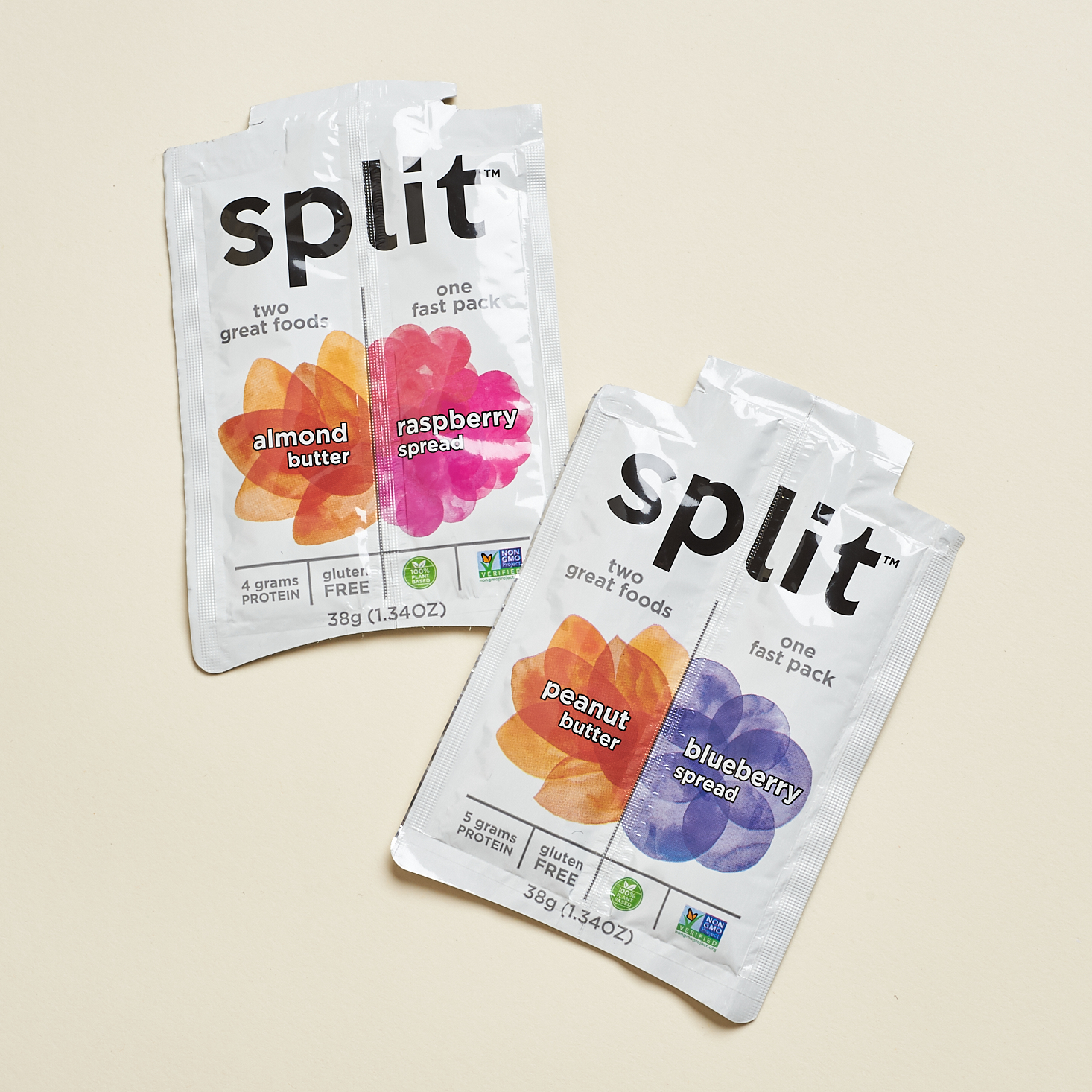 2 flavors of Split Nutrition packs