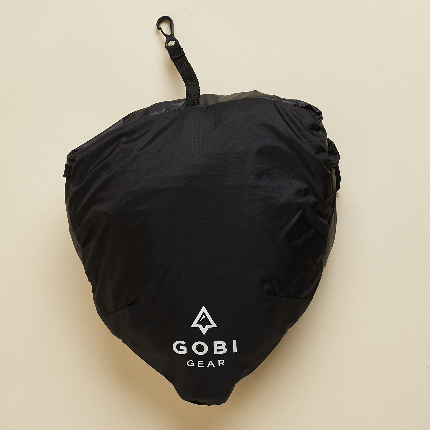 folded up Gobi Gear Free Spirit Backpack