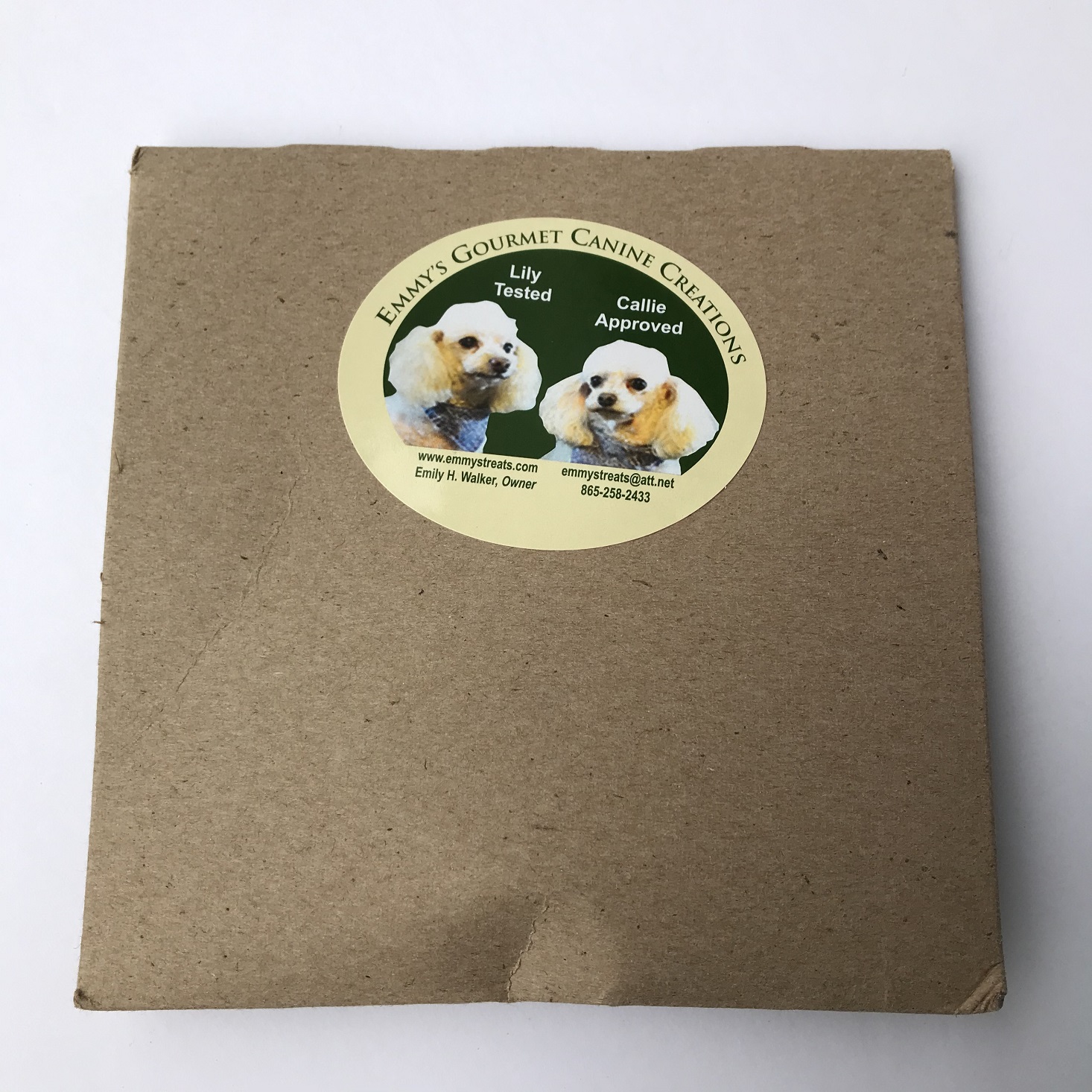 Pet Treater Oct 2019 Cookie package back