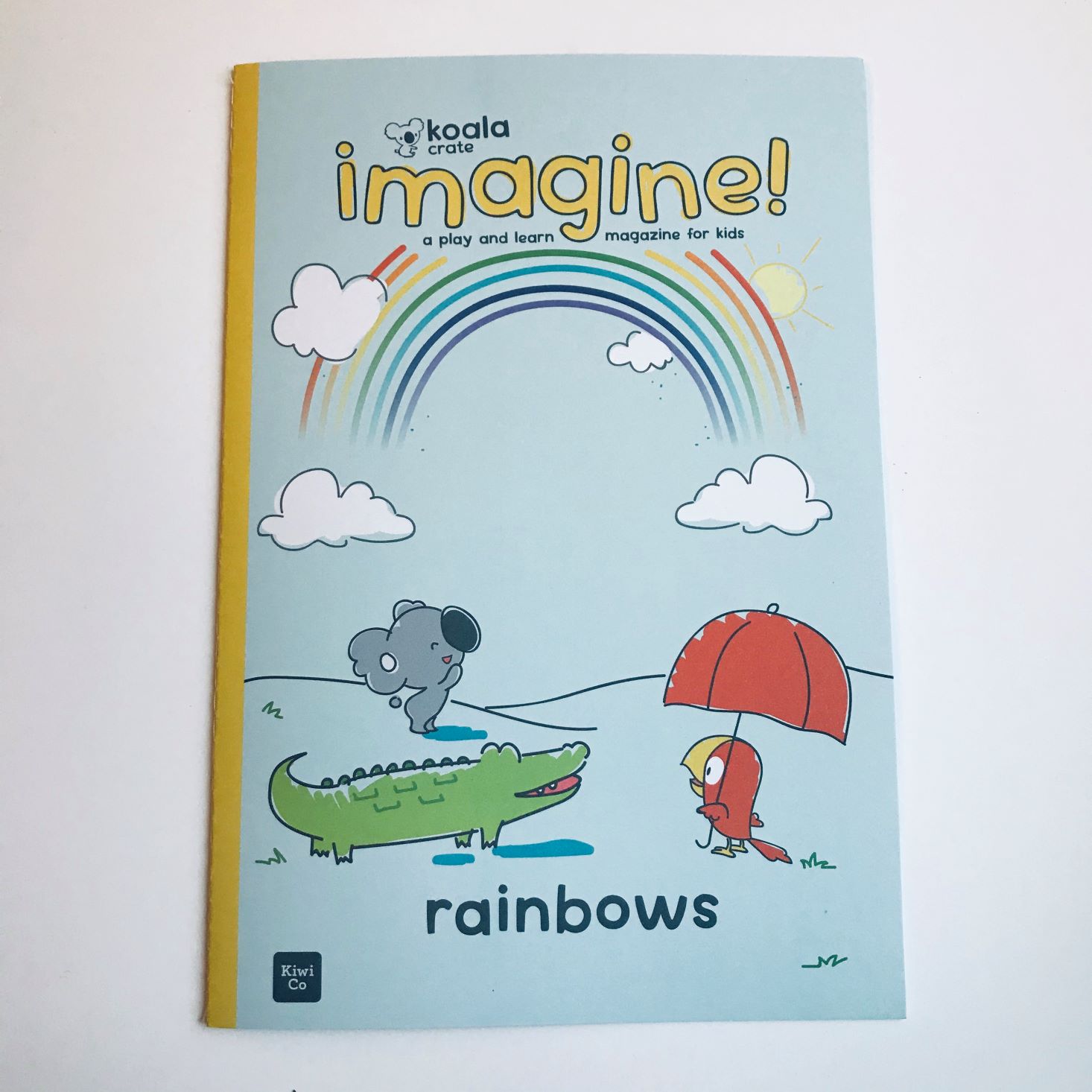 Koala Crate Rainbows imagine book cover front