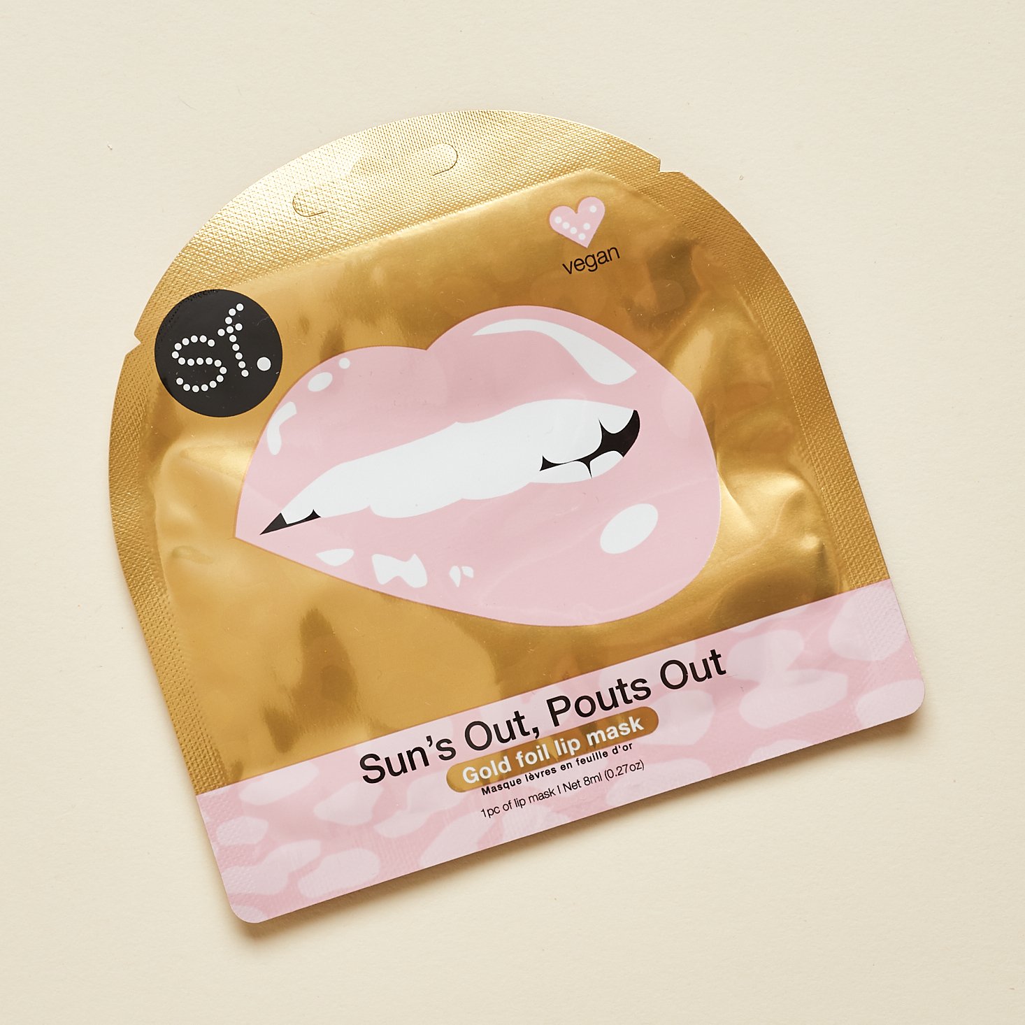 SF Glow Gold Foil Lip Mask