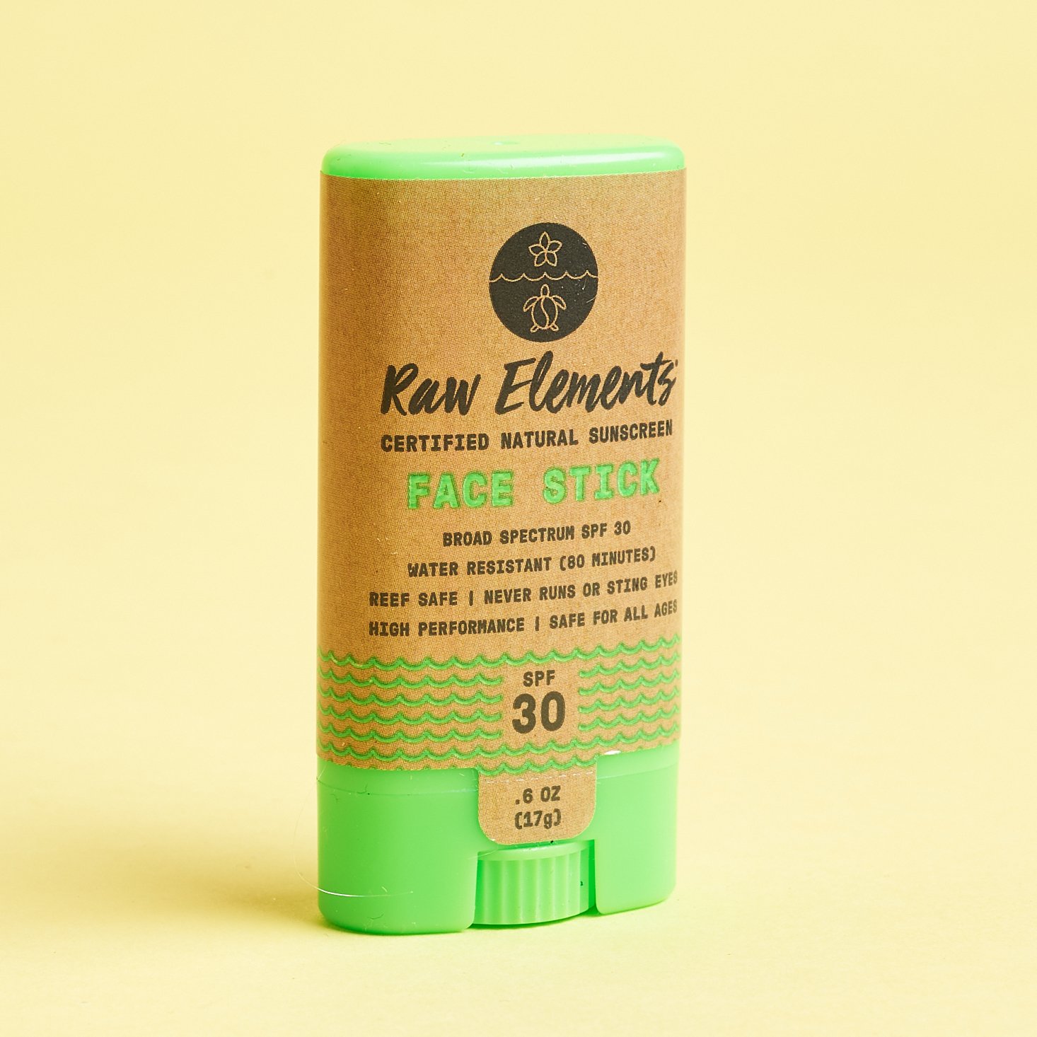 Raw Elements Tinted Face Stick Sunblock