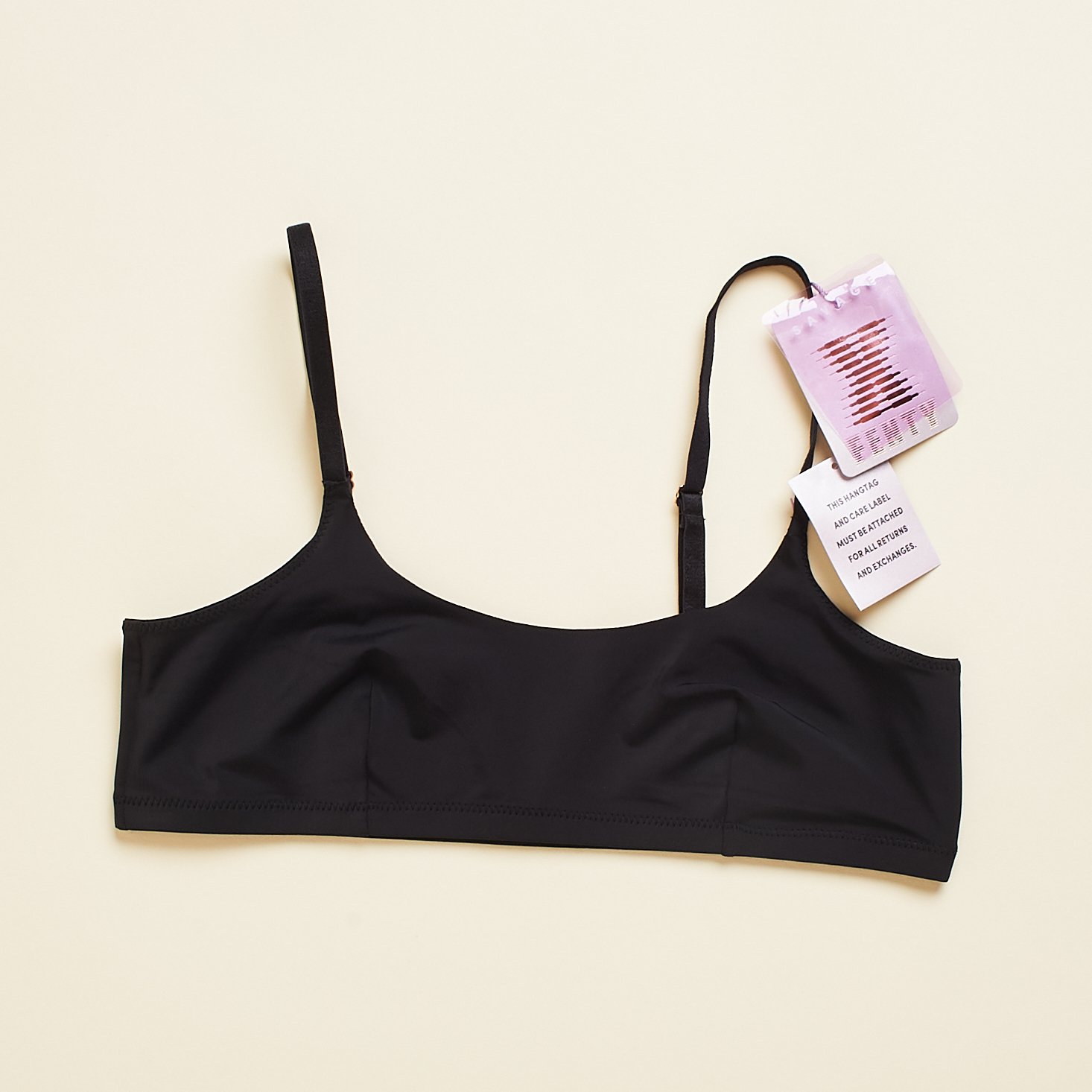 Savage X Fenty black stretch bralette