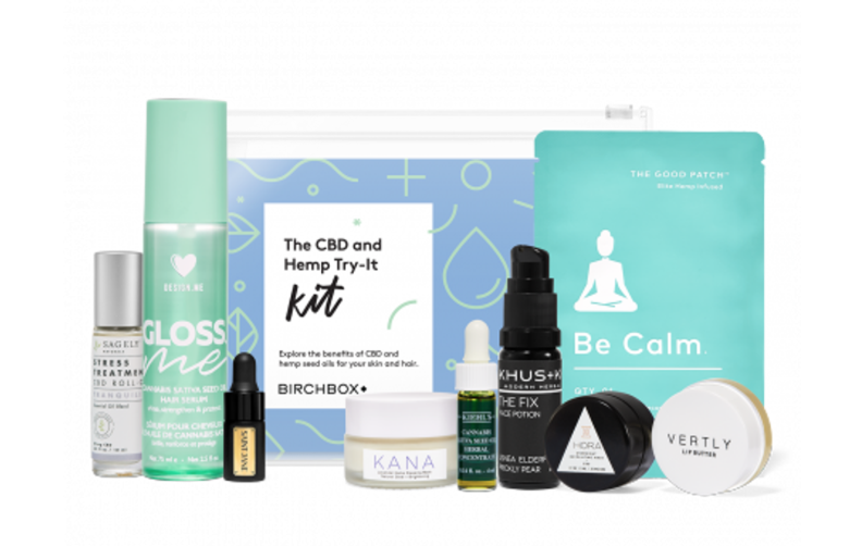 The CBD and Hemp Try-It Birchbox Kit + Free Gift Coupons!