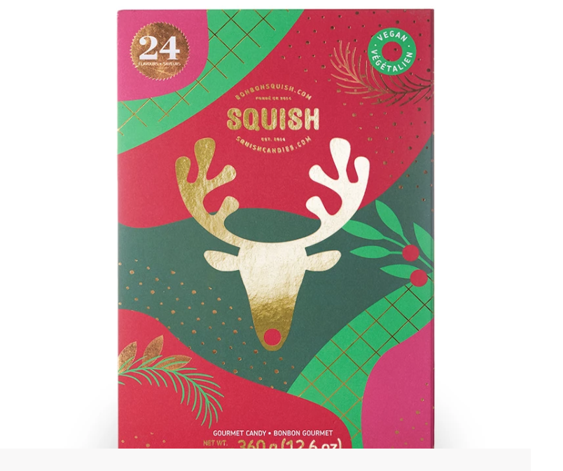 Squish Candy Advent Calendar + Vegan Option – Available Now!