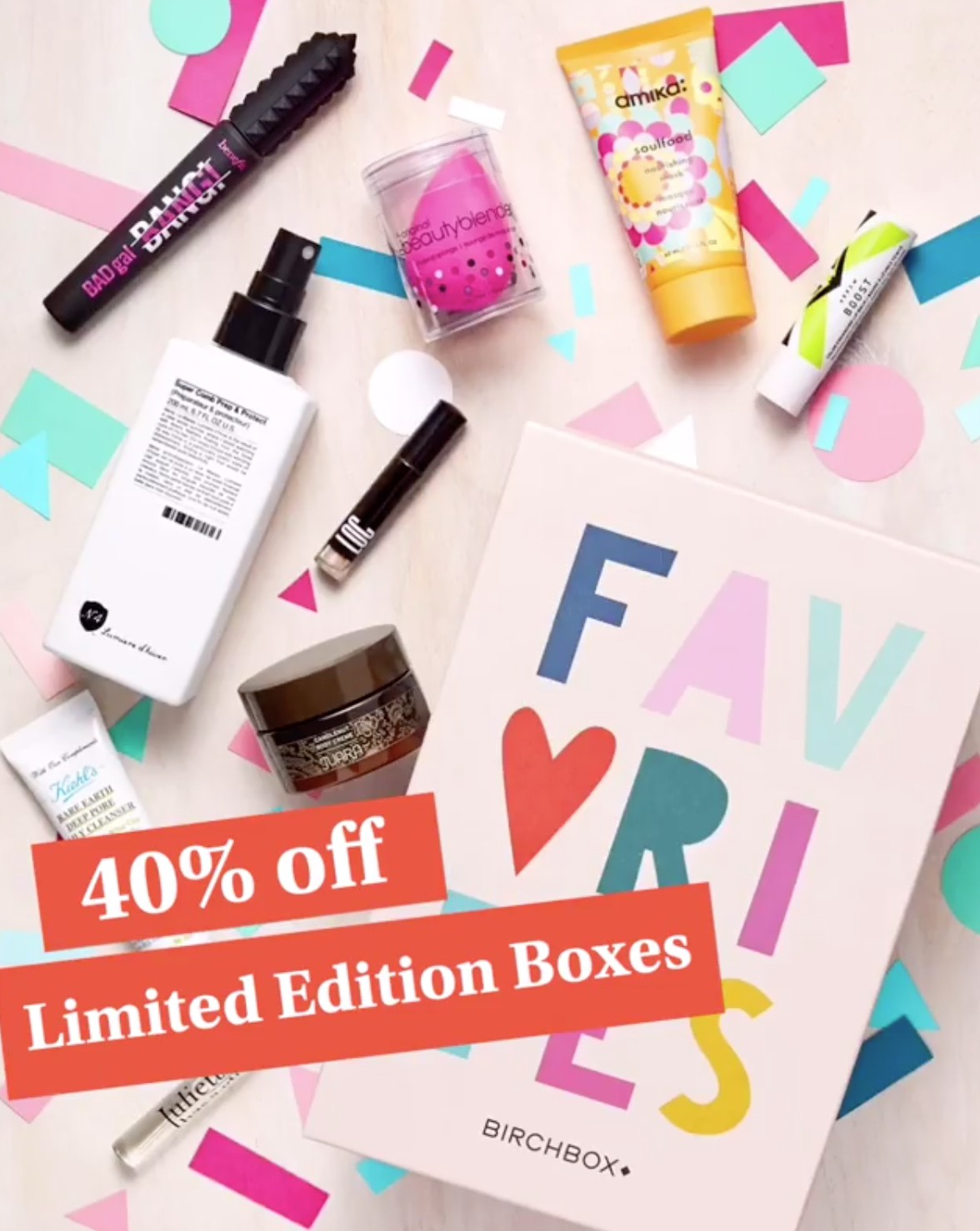 Birchbox Sale – 40% Off Limited Edition Boxes!