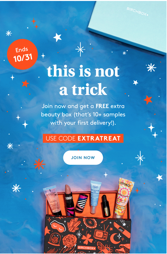 Birchbox Coupon – FREE Extra Birchbox With Subscription