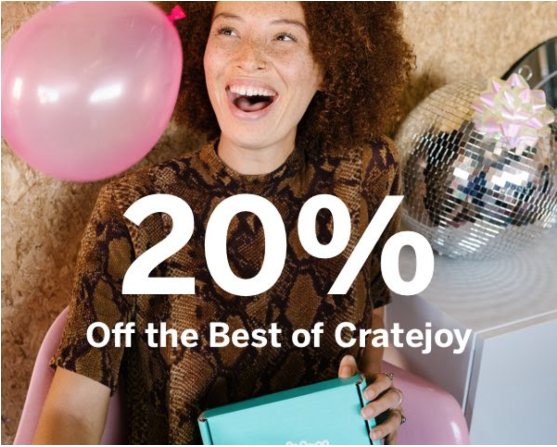 Cratejoy Sale – 20% Off Subscriptions!