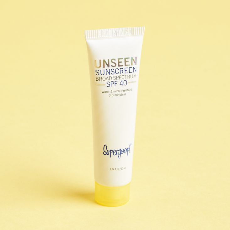 Supergoop! Unseen Sunscreen SPF 40