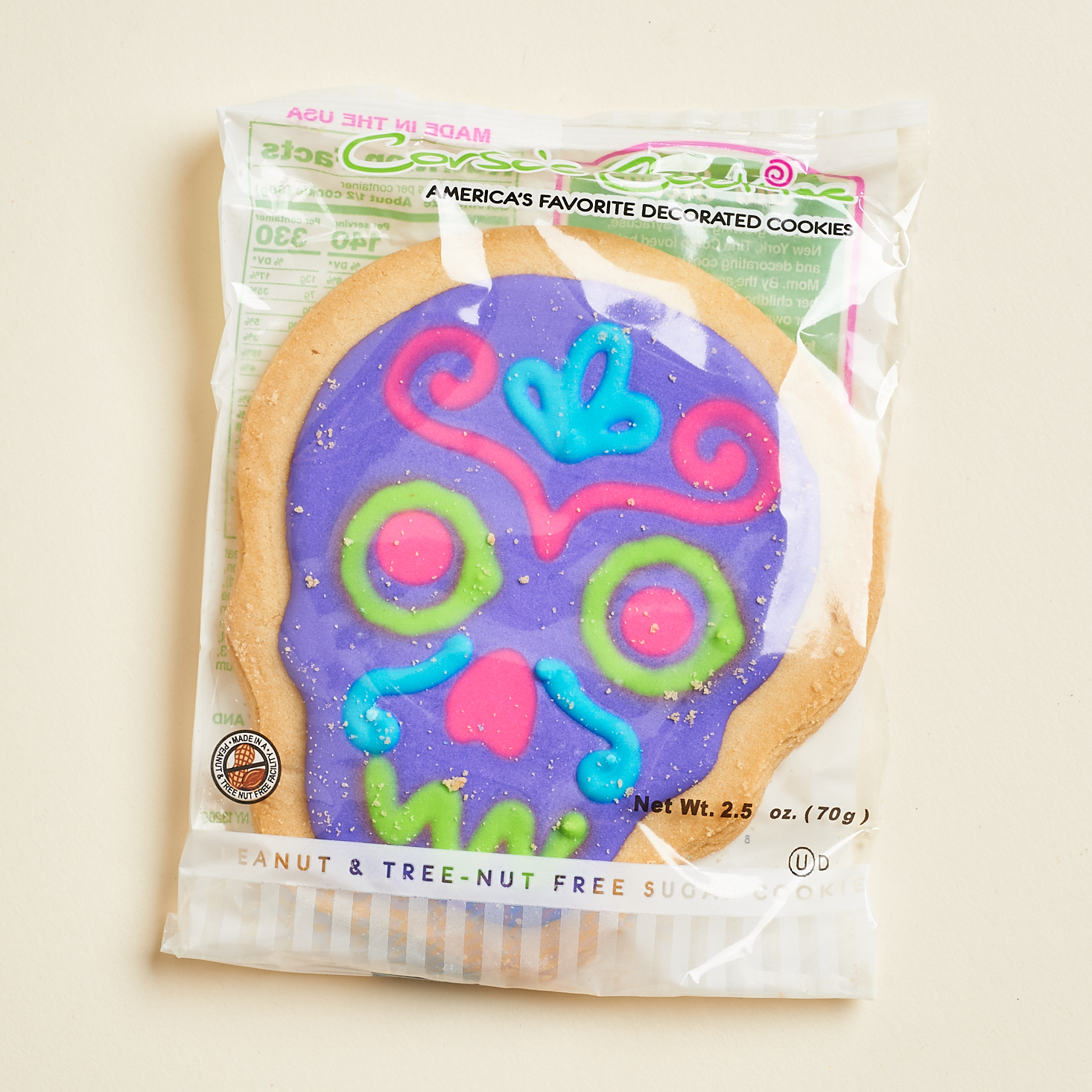 The Decorated Cookie Co. Sugar Skull Cookie