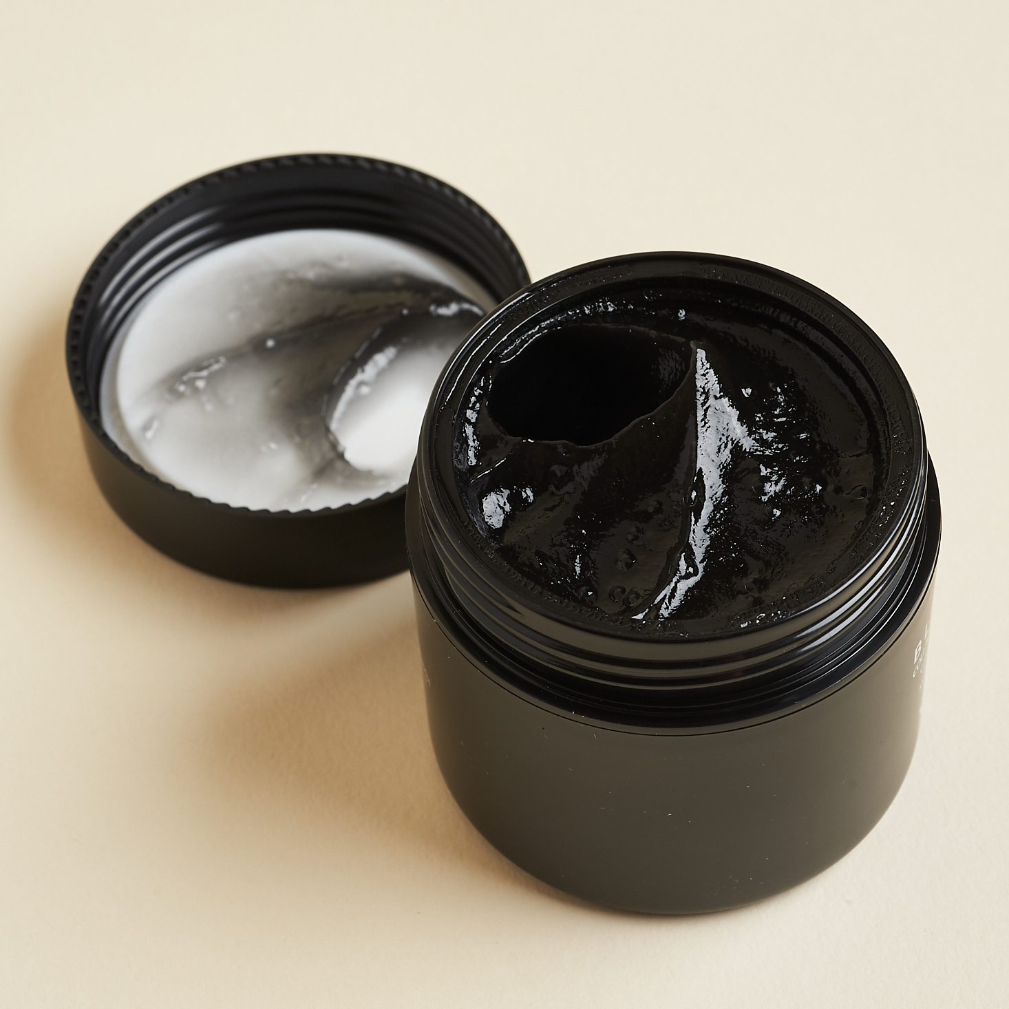 open jar of VT Black Collagen Cream