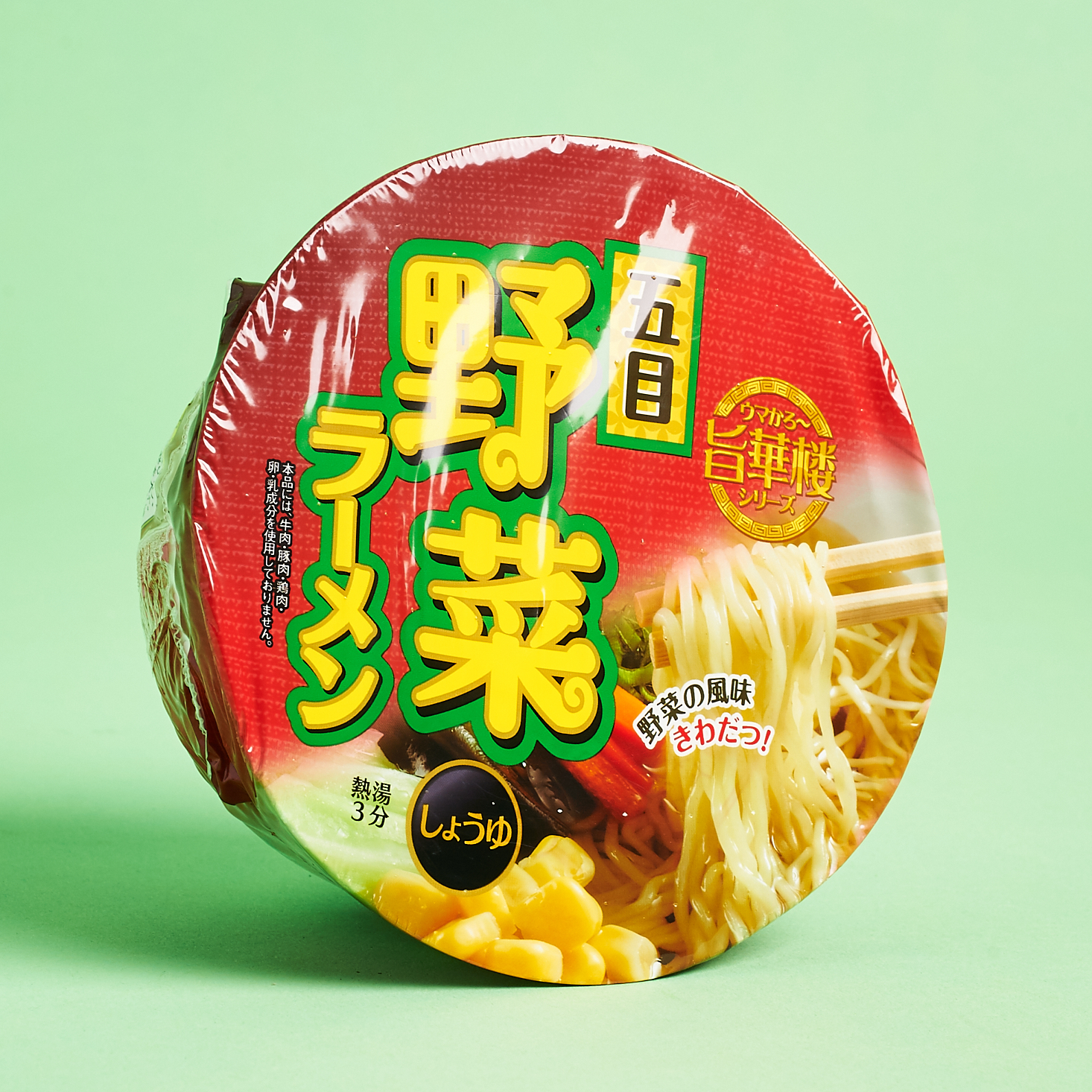 Umai Crate October 2019 - vegetable soy sauce ramen package front