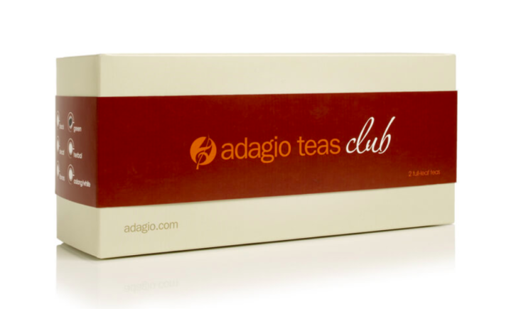 Image of a box from Adagio Tea Club