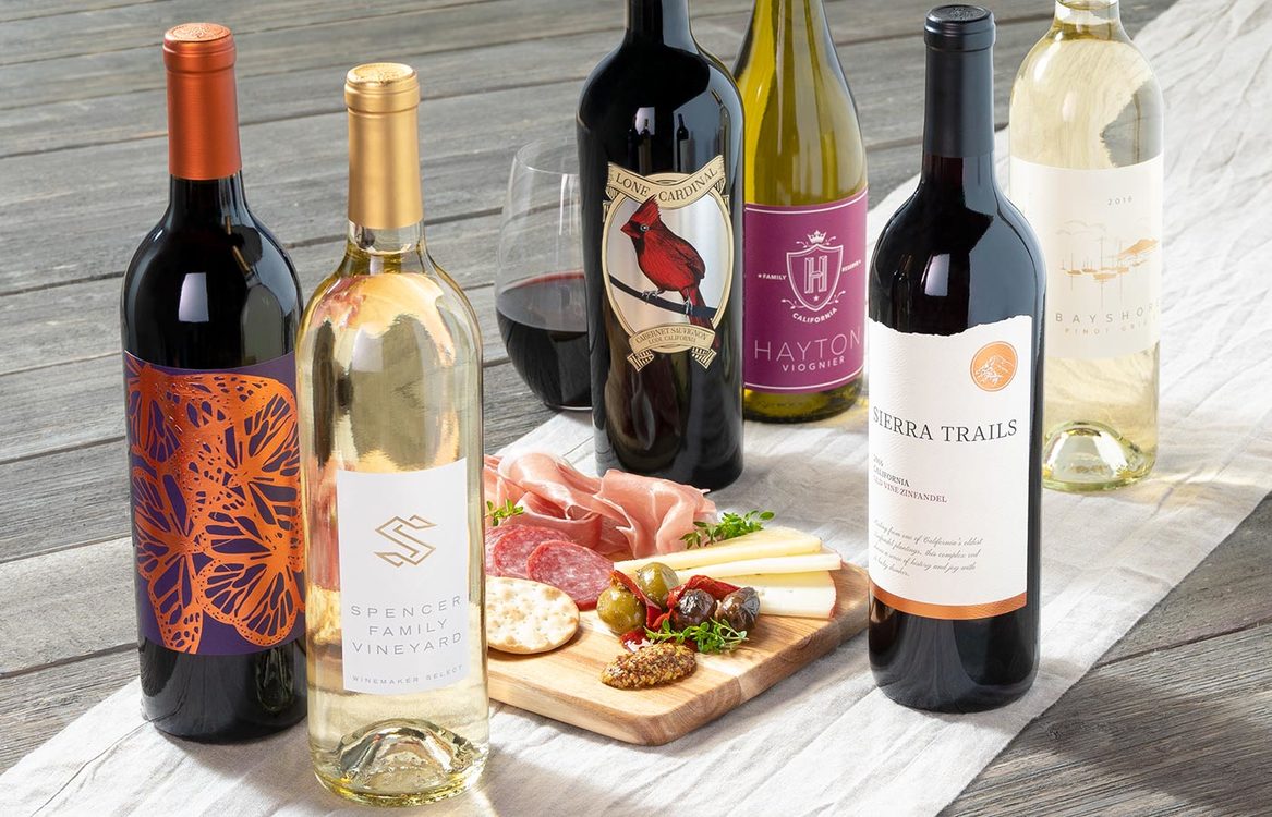 Martha Stewart Wine Co. box selection