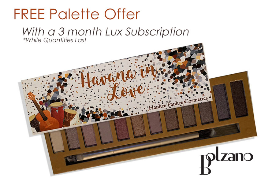 Bolzano Exclusive Coupon – FREE Havana in Love Eye Shadow Makeup Palette