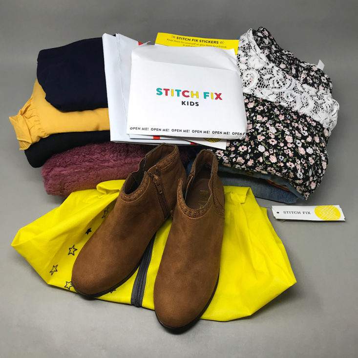 Stitch Fix Kids Girls Styling Service Review – October 2019