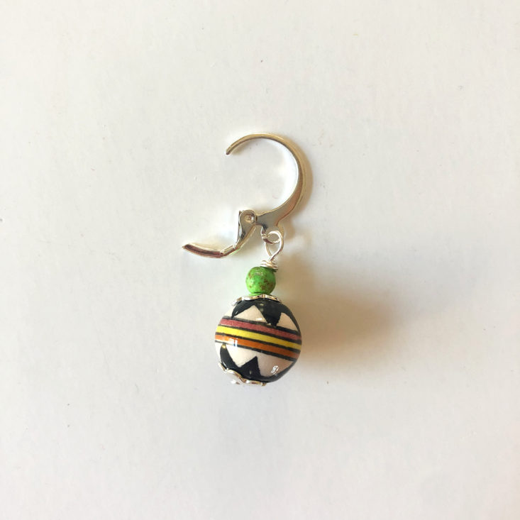 KnitCrate October 2019 stitch marker three