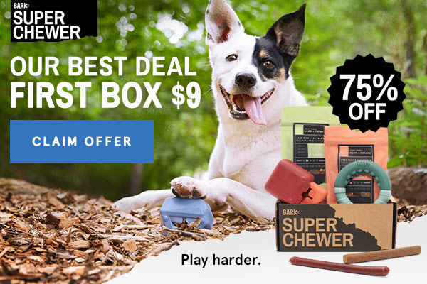 Super Chewer Coupon – First Box for $9!