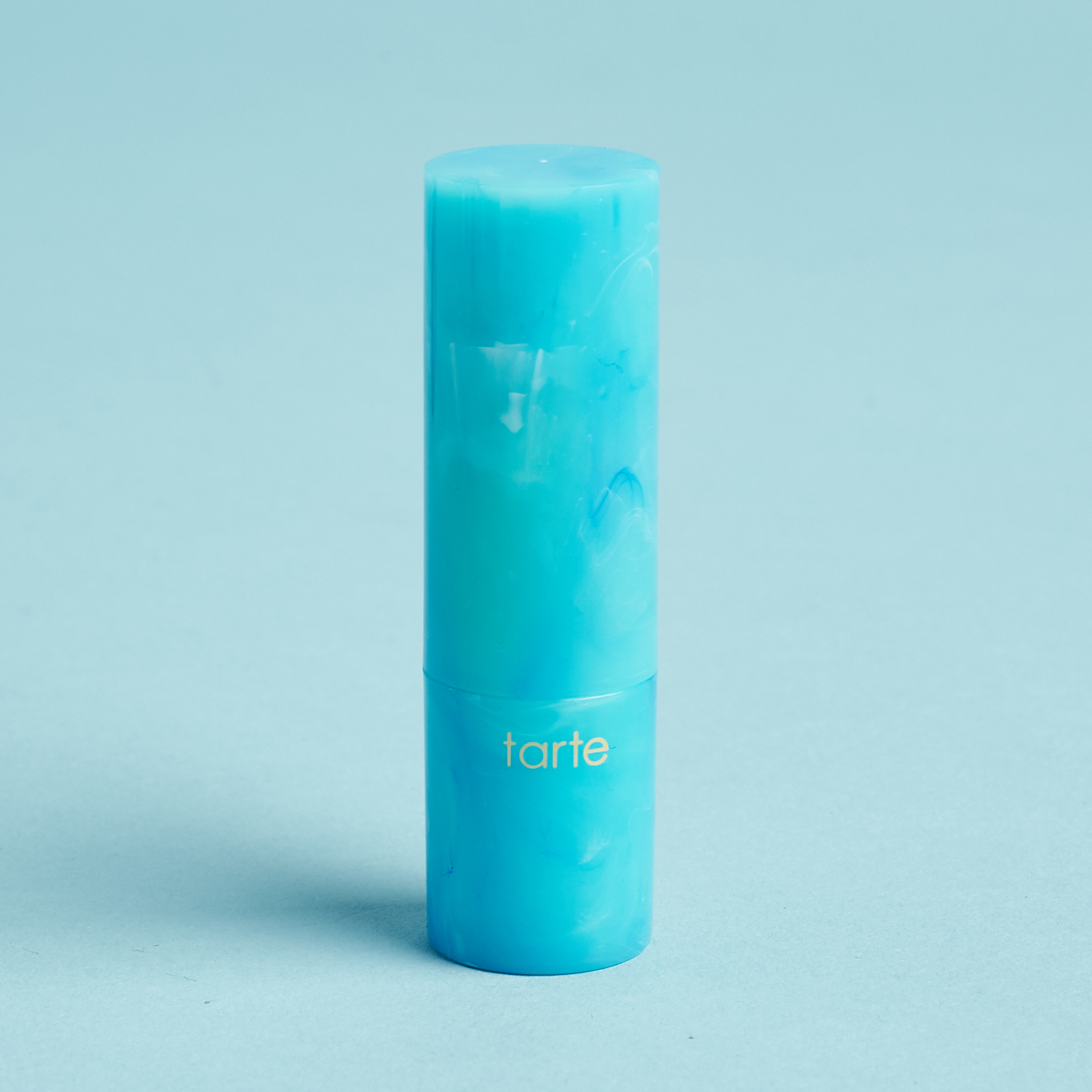 blue marbled tube outer plastic