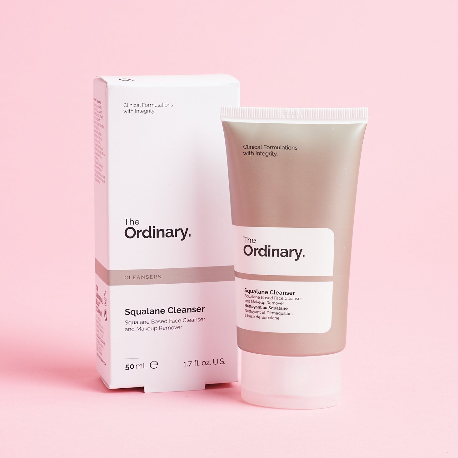 The Ordinary Squalane Cleanser w box