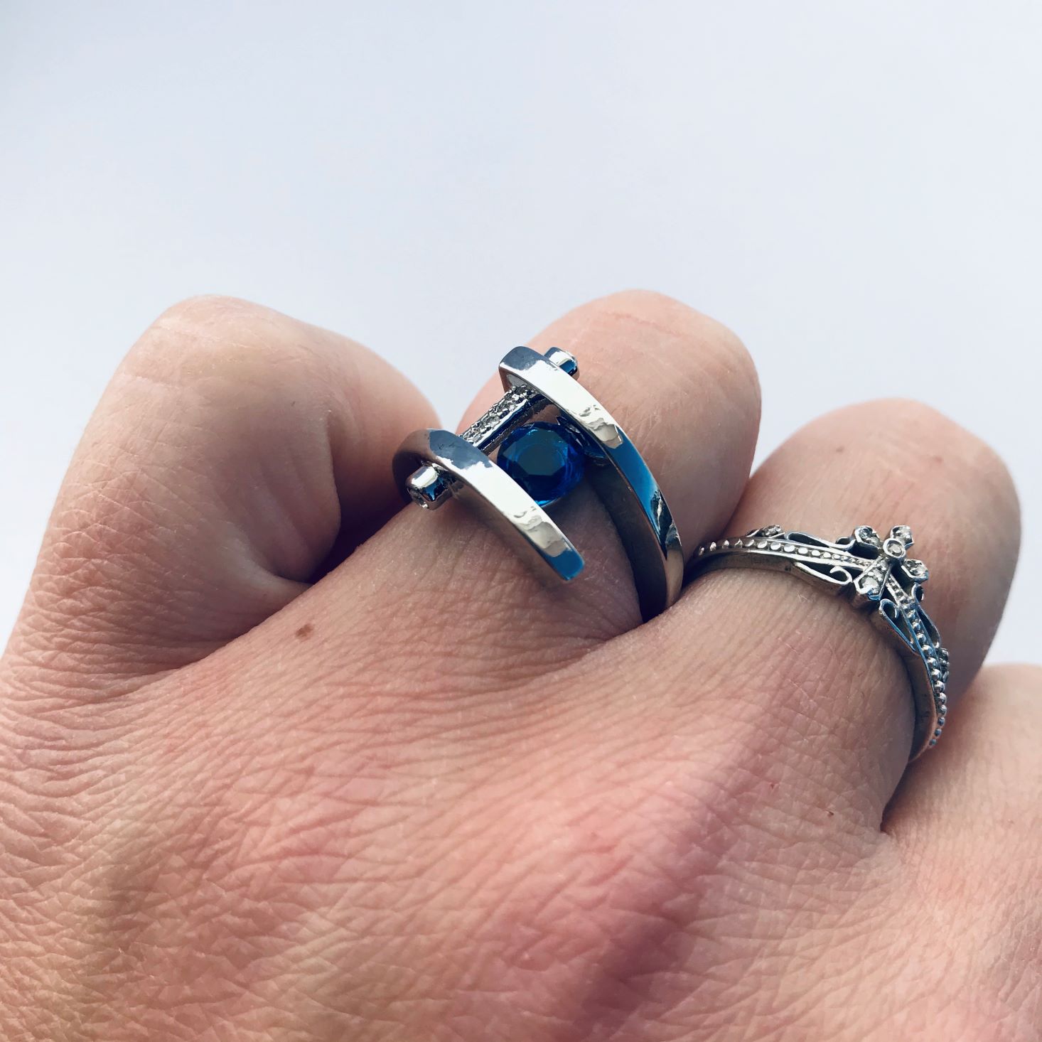 Jewelry Subscription November 2019 blue ring on