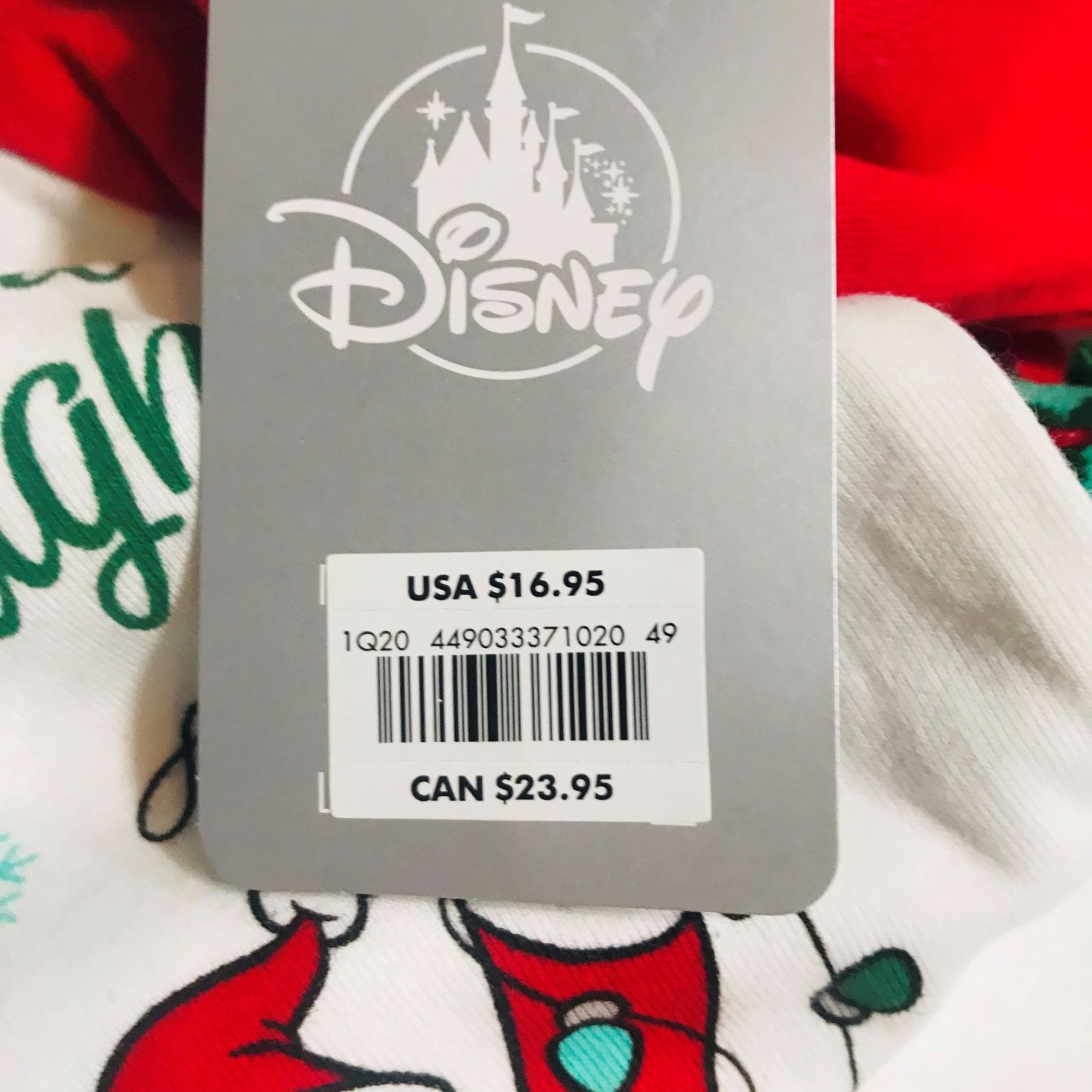 Disney Bedtime Box November 2019 price tag
