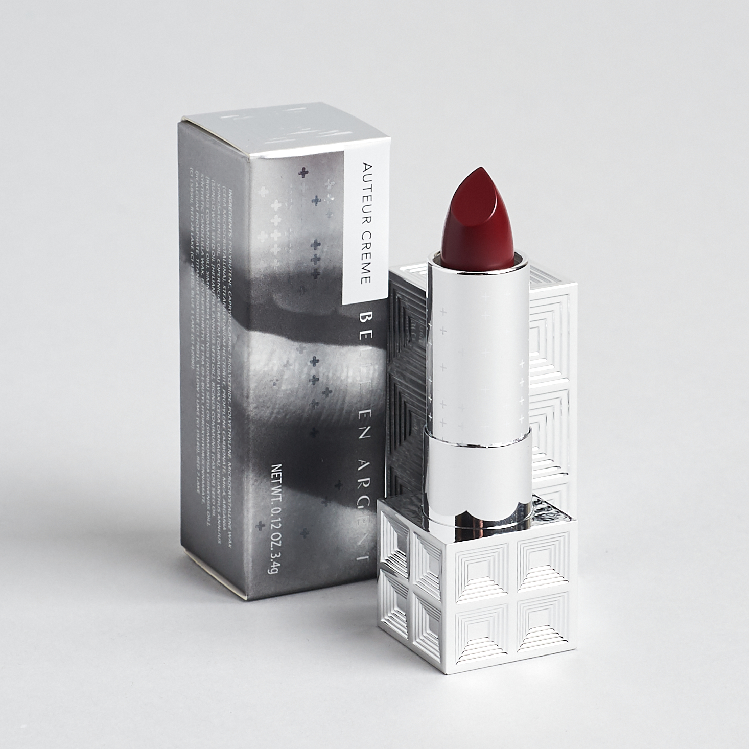 square are deco style lipstick buttle