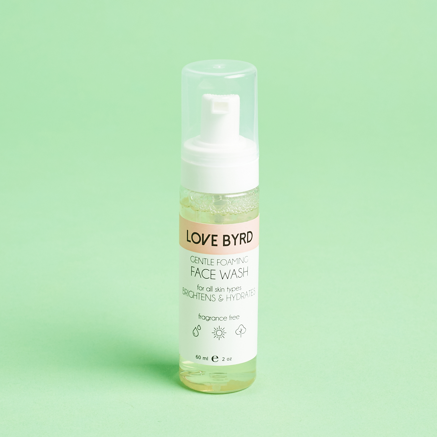 Love Byrd Gentle Foaming Face Wash