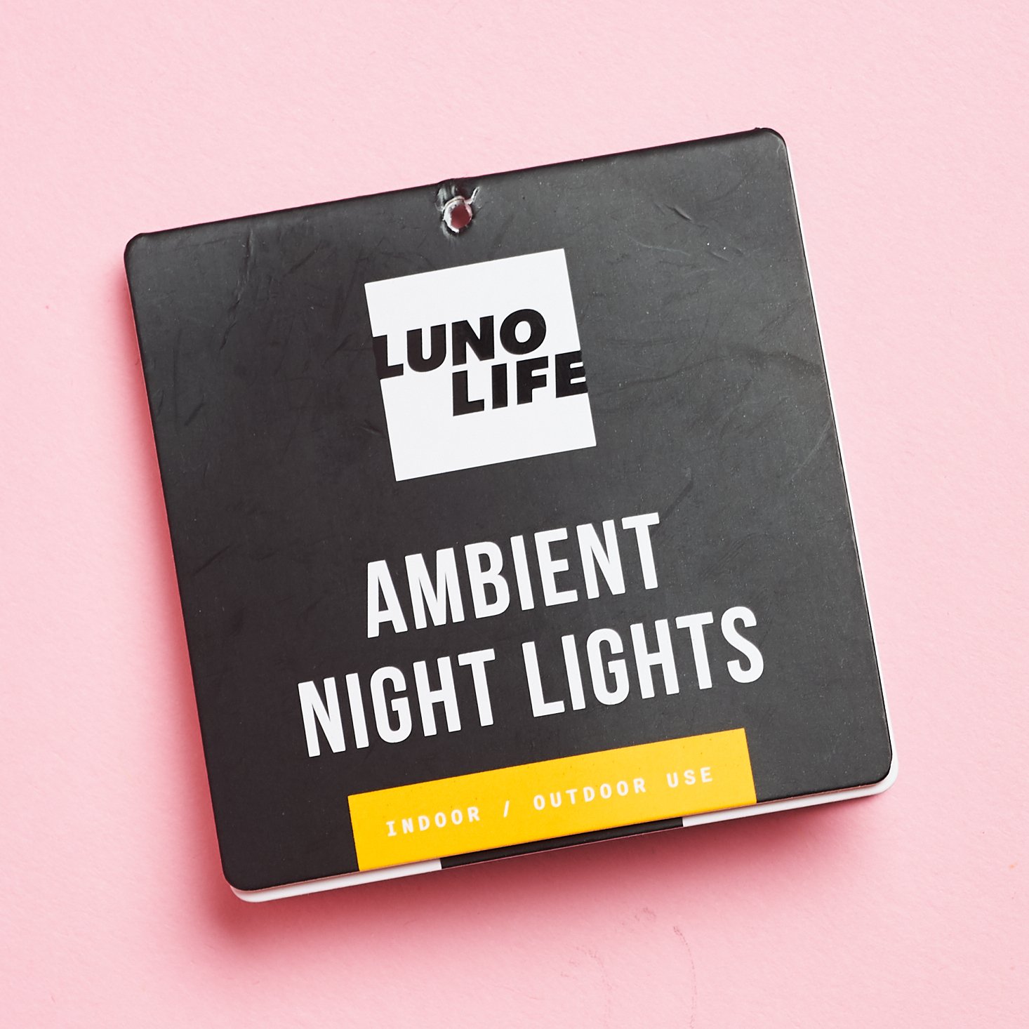 Luno Life Ambient Night Light tag