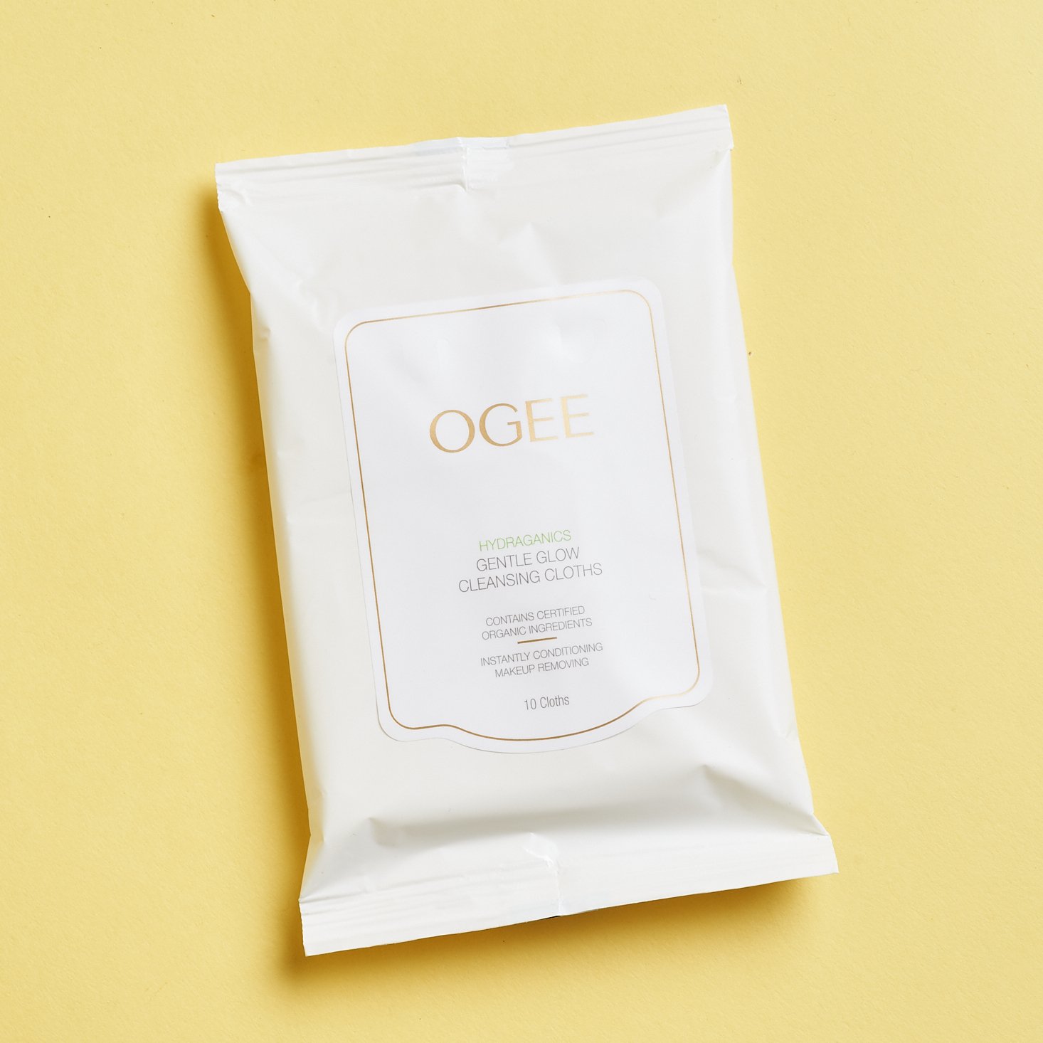 Ogee Gentle Glow Cleansing Cloths