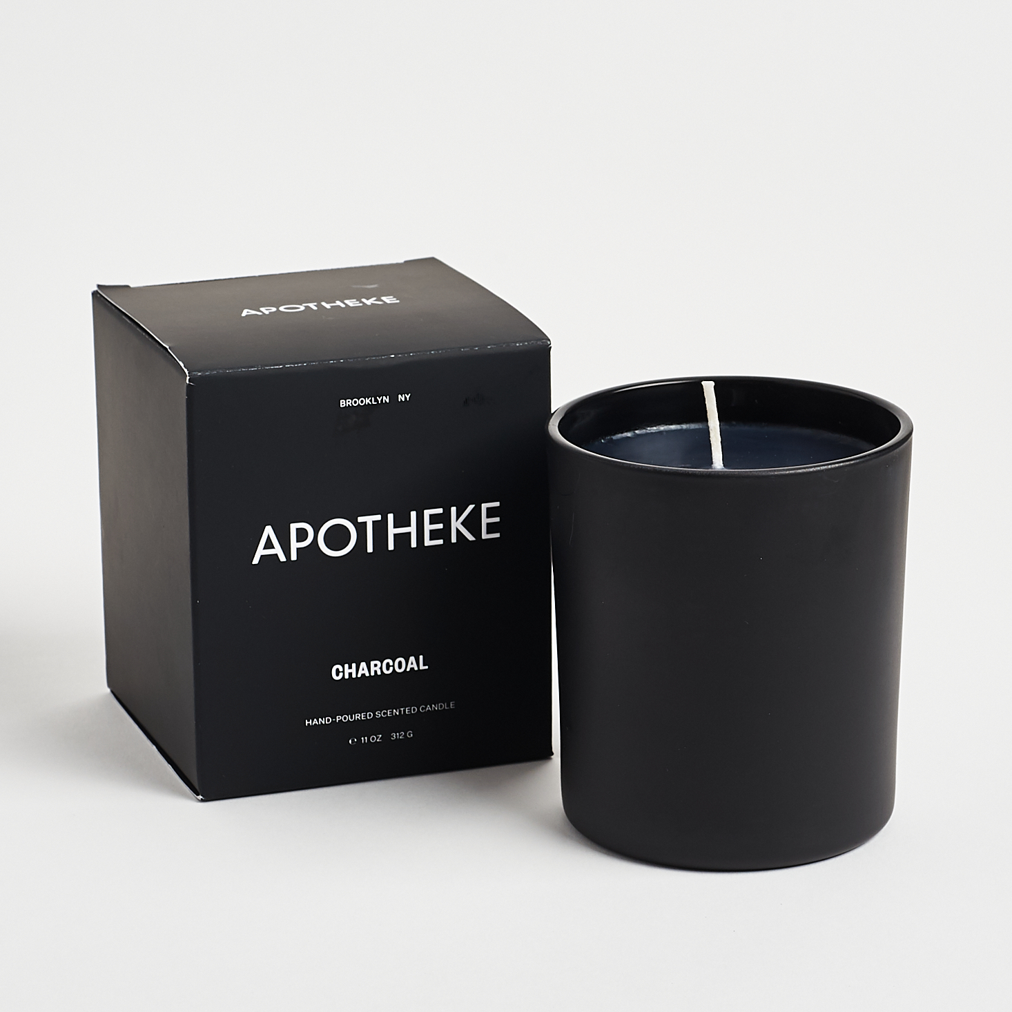 Apotheke Charcoal Candle with box