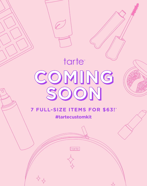 FYI – Tarte Create Your Own Beauty Box Postponed