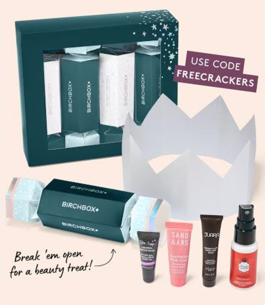 Birchbox Coupon – FREE Holiday Crackers With Subscription