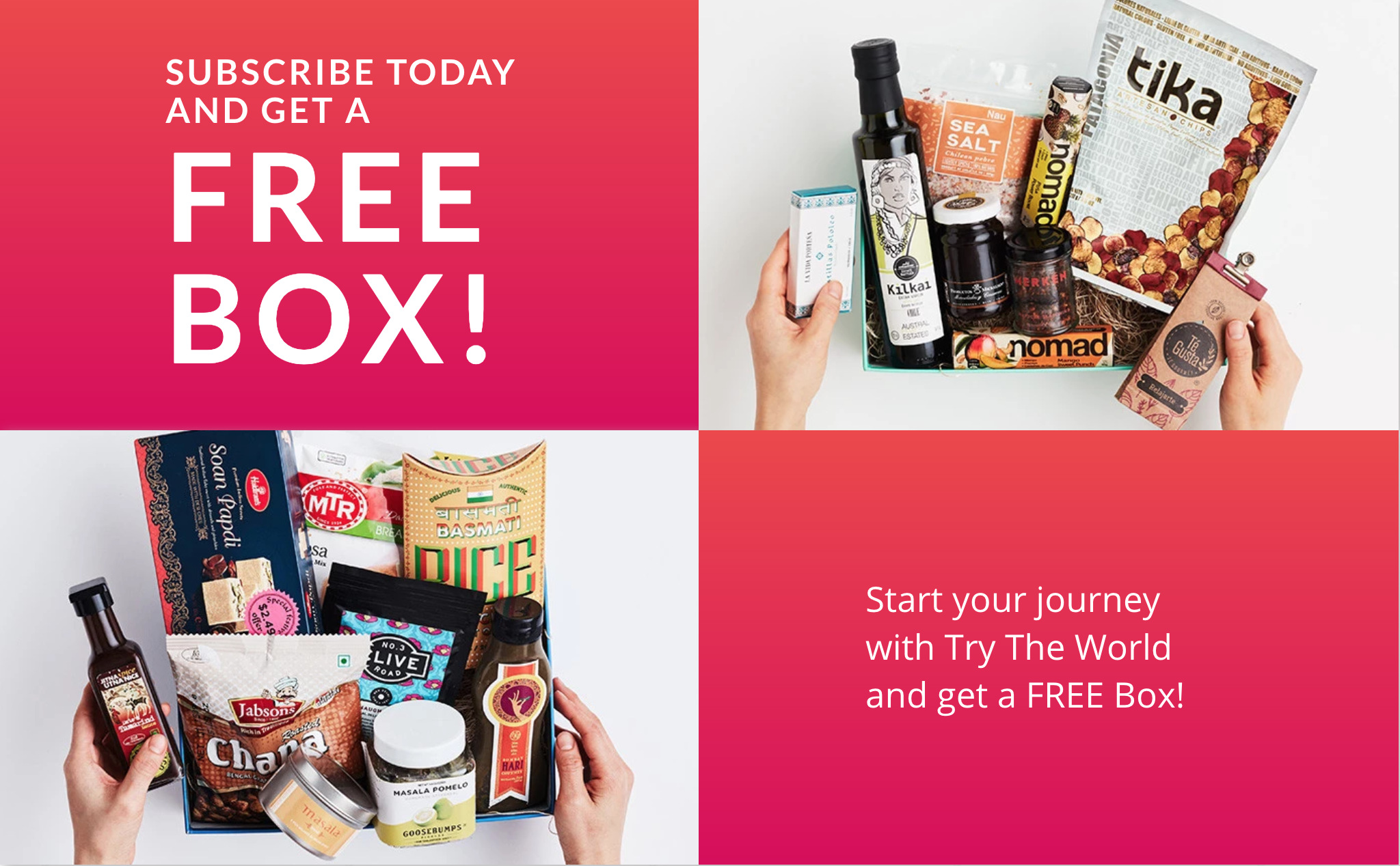 Try The World Black Friday Deal – Buy One Box, Get One FREE