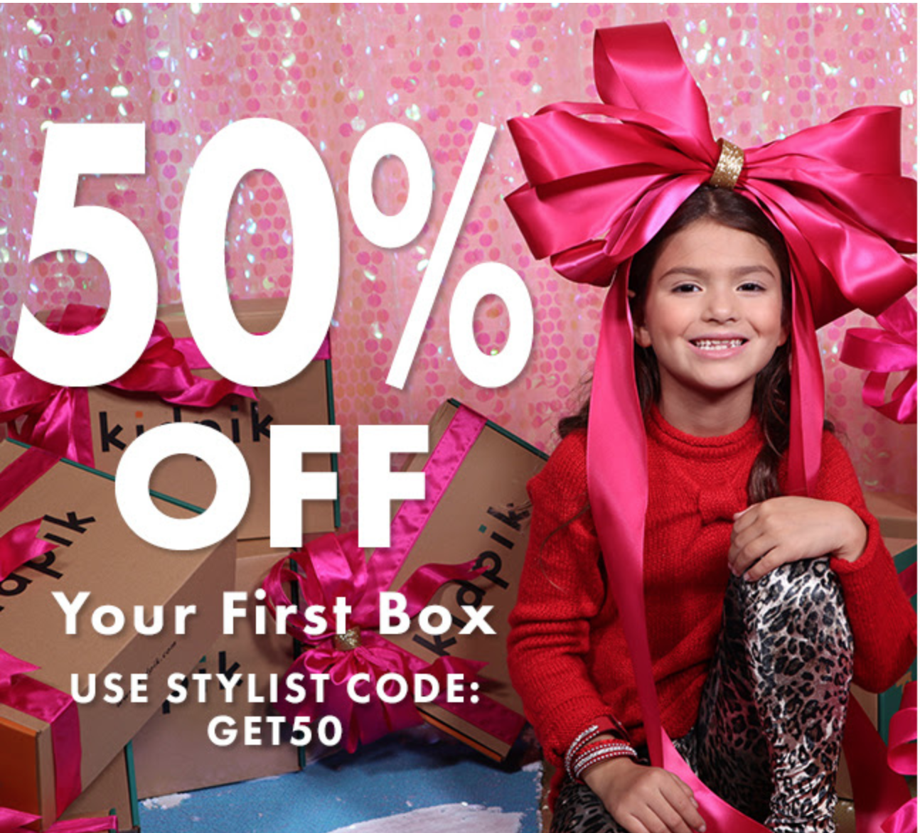 kidpik Black Friday Sale – 50% Off Your First Box!