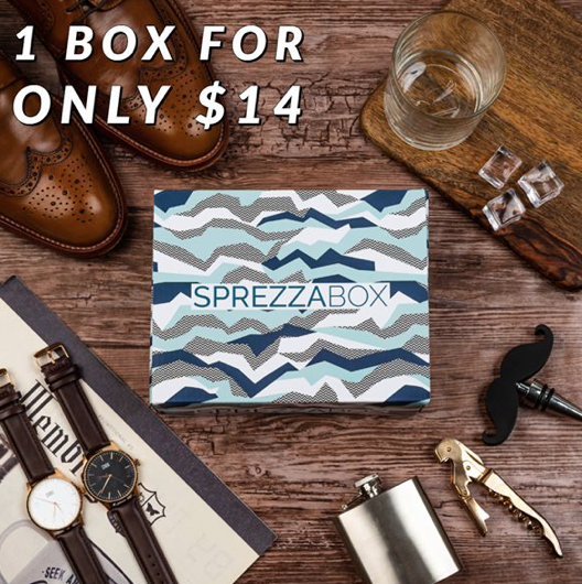 SprezzaBox Black Friday Sale – 50% Off Your First Box + 50% Off Store!