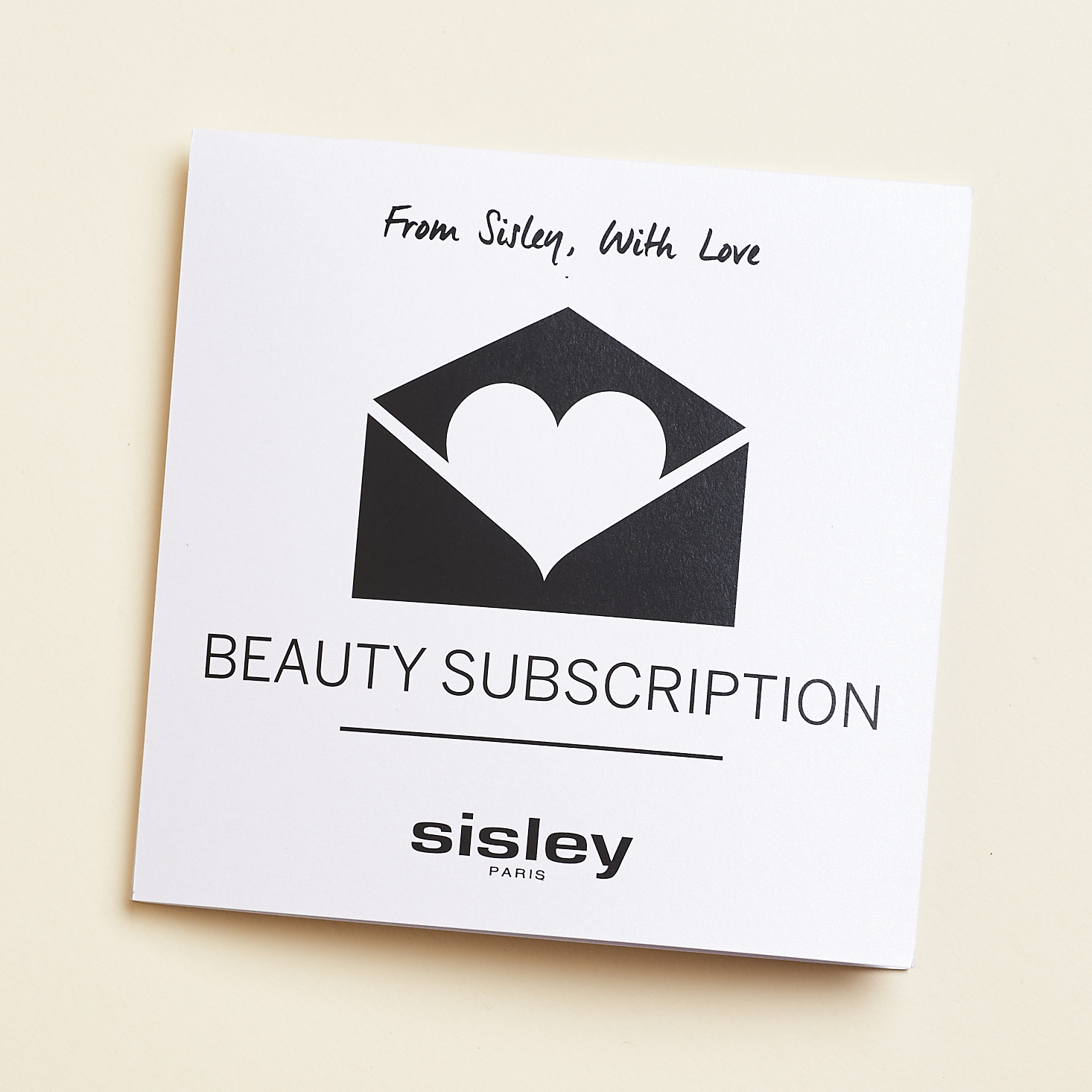 FYI – Sisley Paris Beauty Subscription Ending