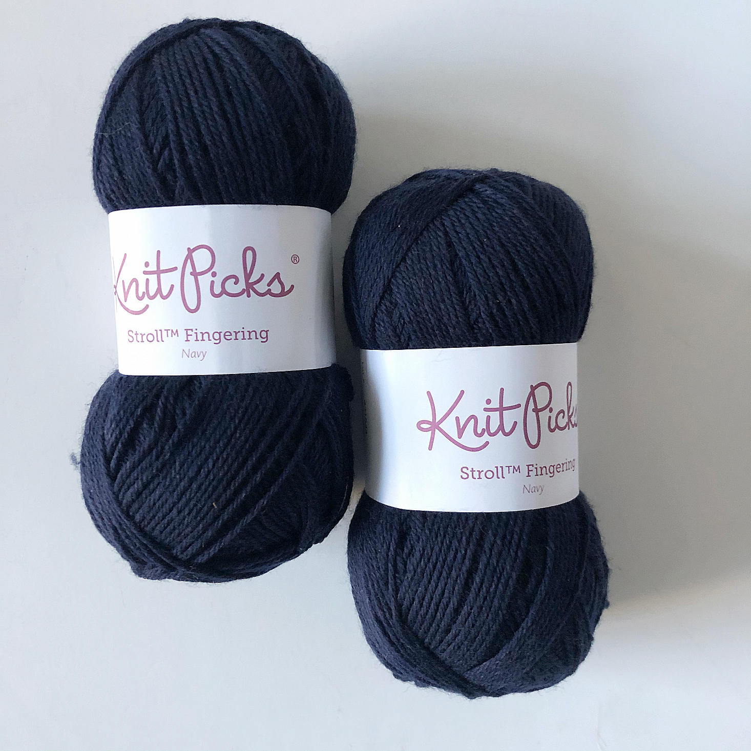 Knit Picks Review October 2019 blue skeins