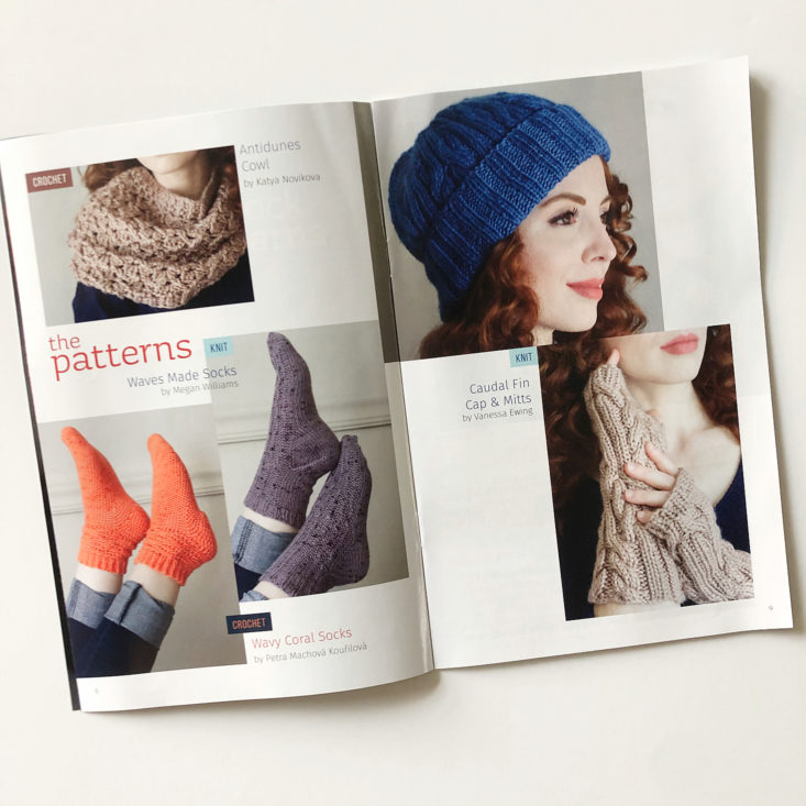 KnitCrate Review November 2019 booklet 4