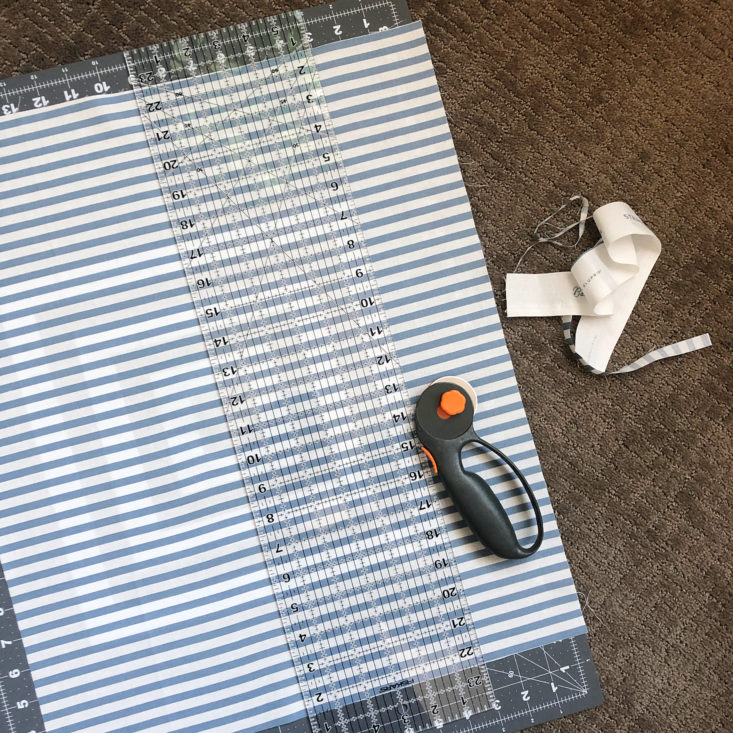 Bluprint sewing review fall 2019 cutting 1