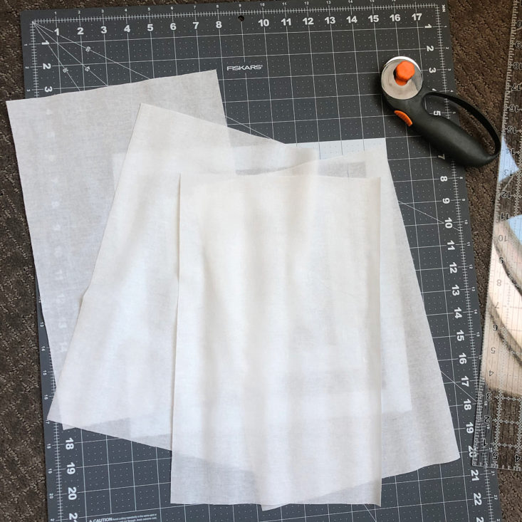 Bluprint sewing review fall 2019 cutting 5