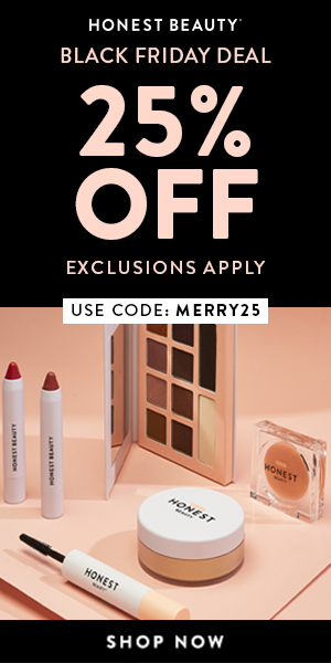 Honest Beauty Black Friday Coupon – 25% Off Beauty Products!