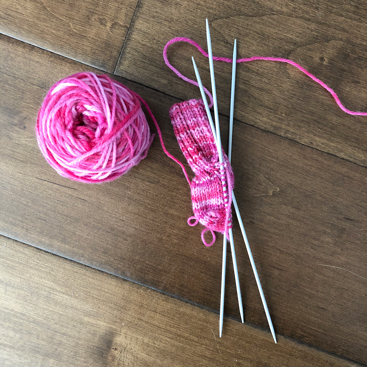 Knit Picks Review October 2019 progress one